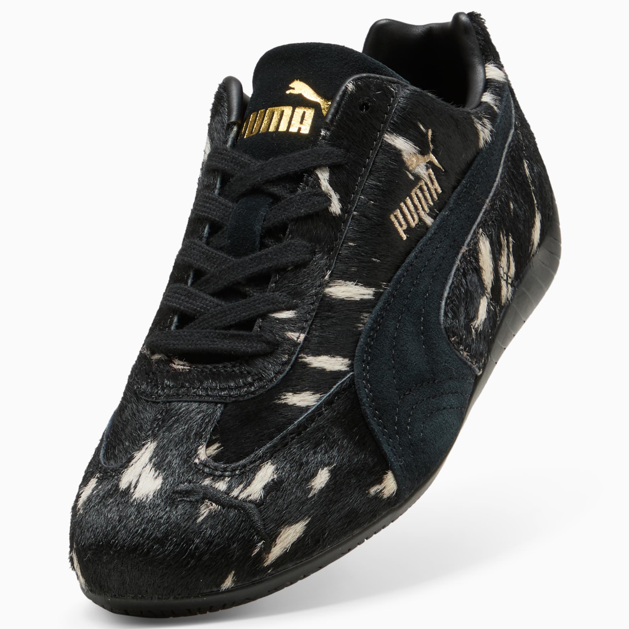 ウィメンズ スピードキャット ドゥレット スニーカー, PUMA Black-PUMA Gold, extralarge-JPN