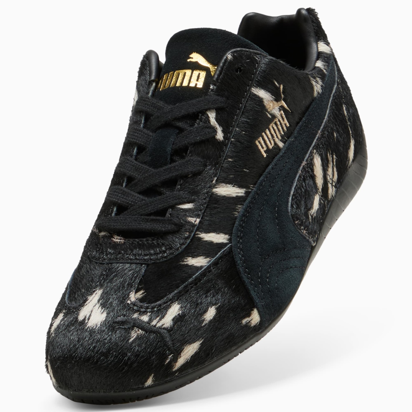 ウィメンズ スピードキャット ドゥレット スニーカー, PUMA Black-PUMA Gold, extralarge-JPN