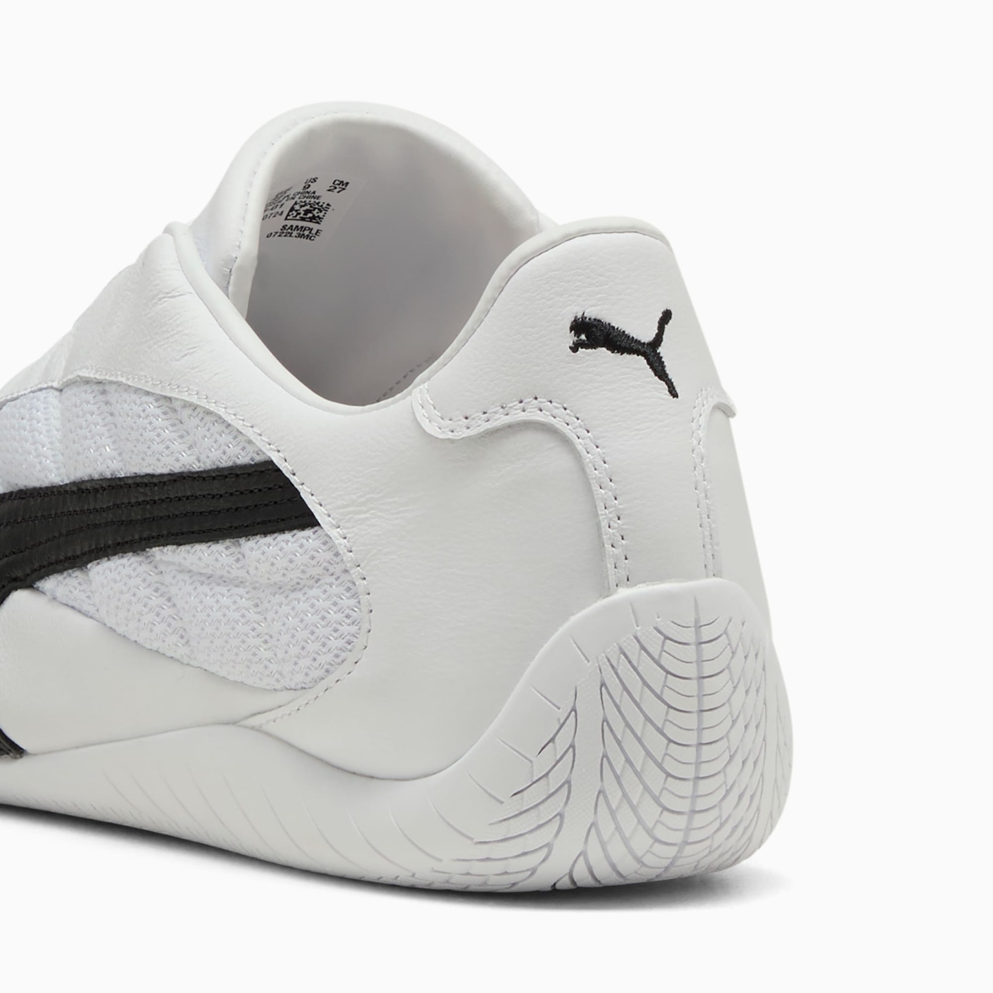 ユニセックス スピードキャット プラス レザー スニーカー, PUMA White-PUMA Black, extralarge-JPN