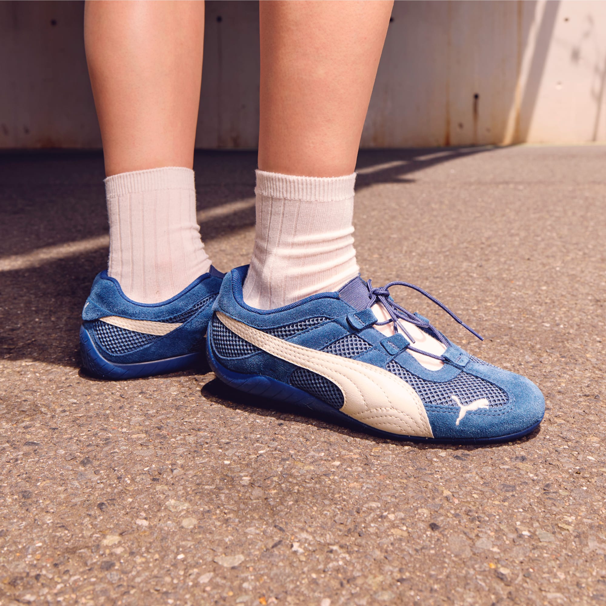 ウィメンズ スピードキャット GO スニーカー, Persian Blue-Warm White, extralarge-JPN
