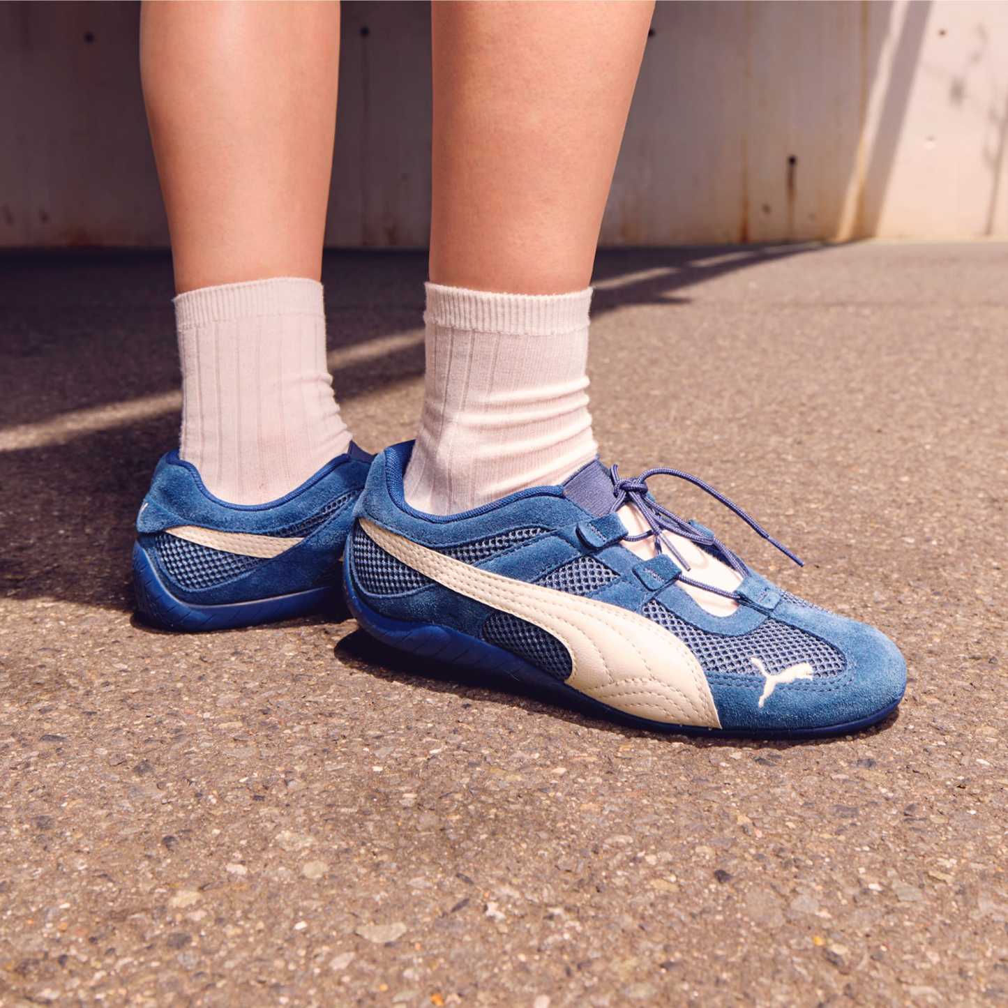 ウィメンズ スピードキャット GO スニーカー, Persian Blue-Warm White, extralarge-JPN