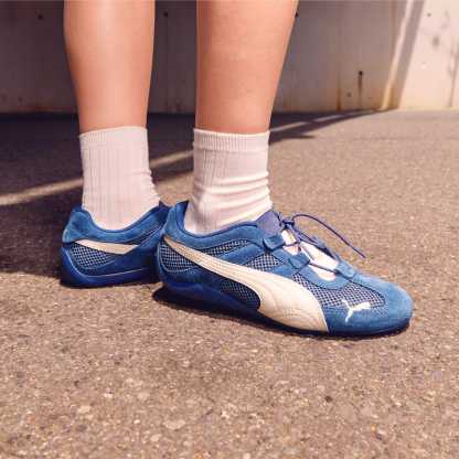 ウィメンズ スピードキャット GO スニーカー, Persian Blue-Warm White, extralarge-JPN