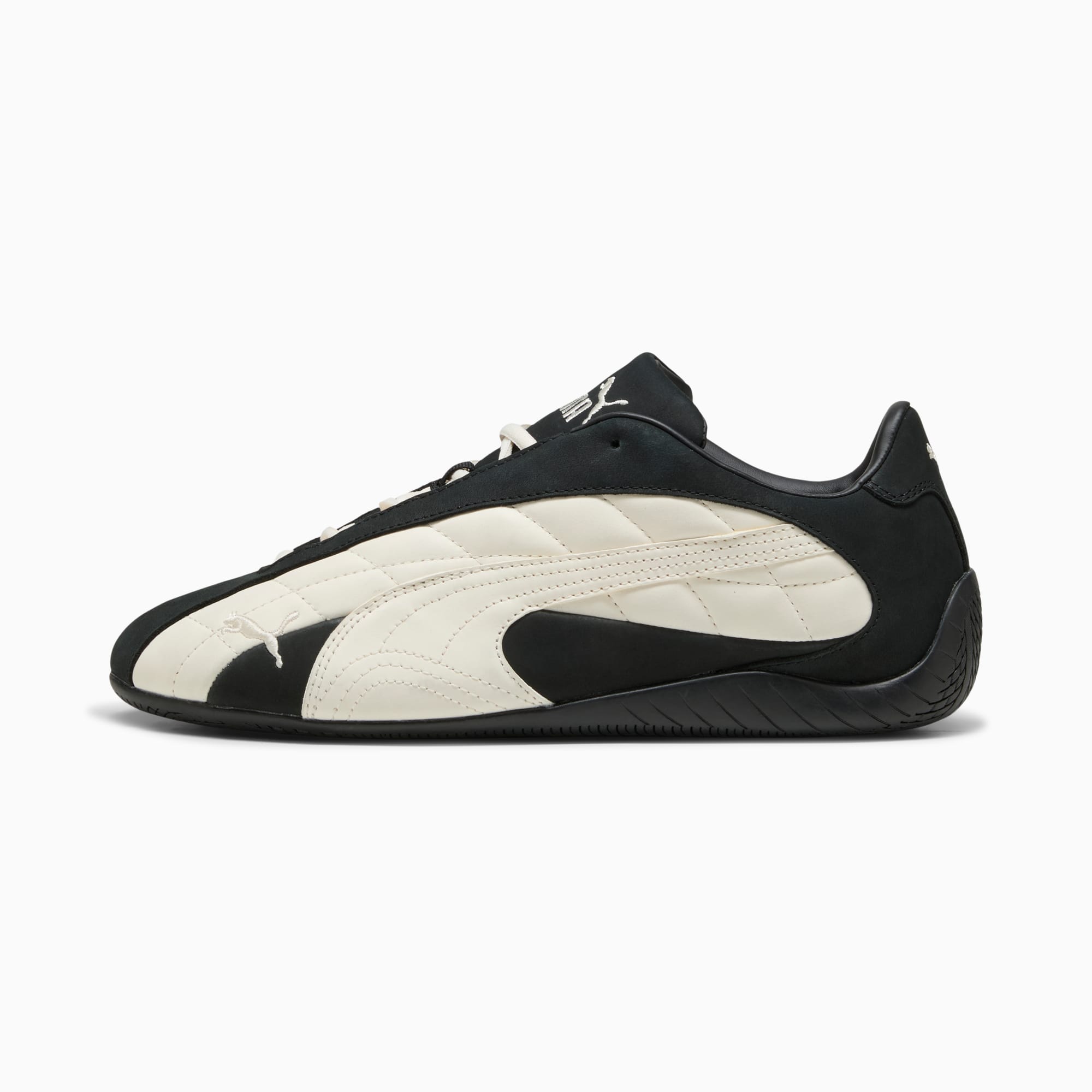 ユニセックス スピードキャット プラス キルテッド スニーカー, PUMA Black-Frosted Ivory, extralarge-JPN