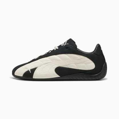 ユニセックス スピードキャット プラス キルテッド スニーカー, PUMA Black-Frosted Ivory, extralarge-JPN