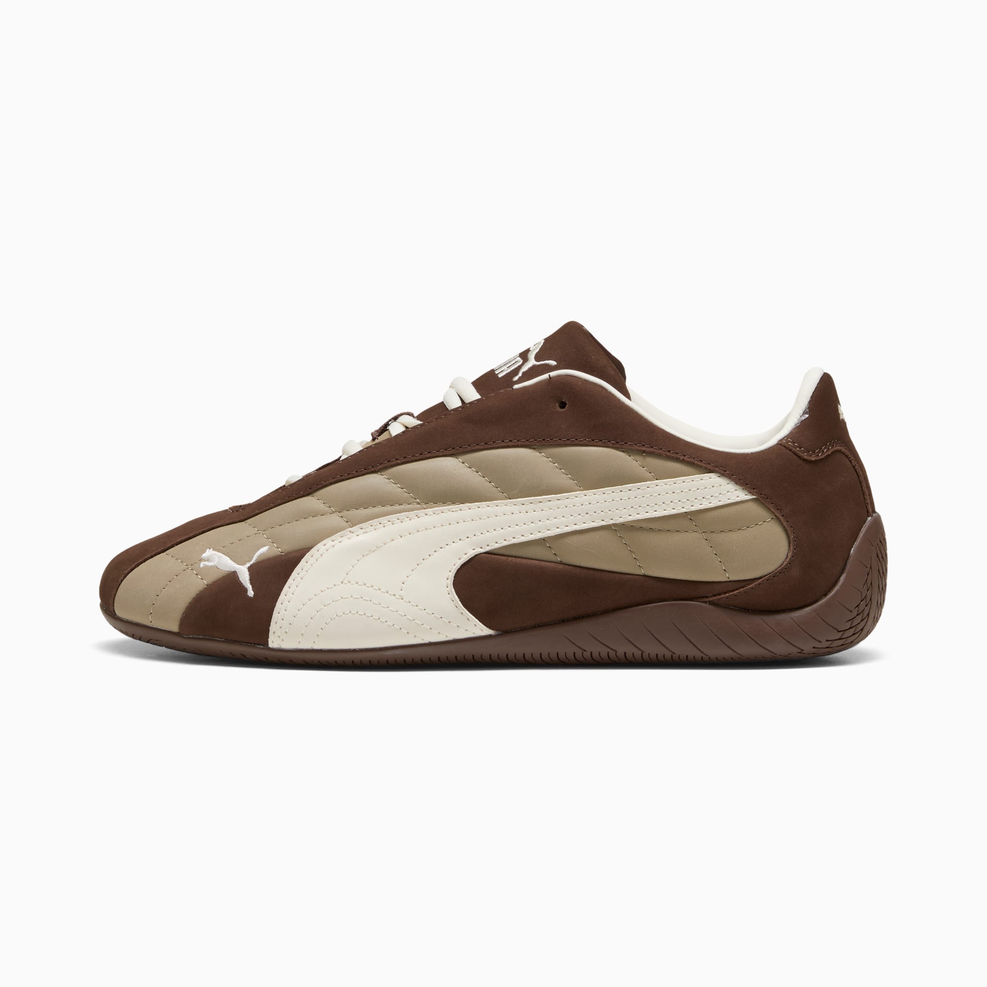 ユニセックス スピードキャット プラス キルテッド スニーカー, Espresso Brown-Warm White, extralarge-JPN