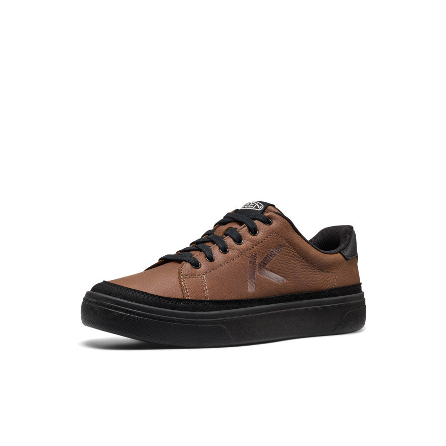 メンズ KM1 レザー コート GL  |  Bison/Black