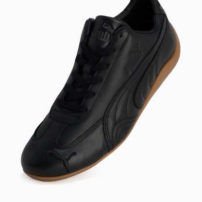 ユニセックス スピードキャット レザー スニーカー, PUMA Black, extralarge-JPN