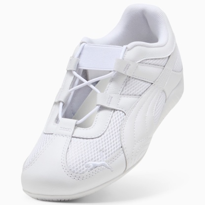 ウィメンズ スピードキャット GO メッシュ スニーカー, PUMA White, extralarge-JPN