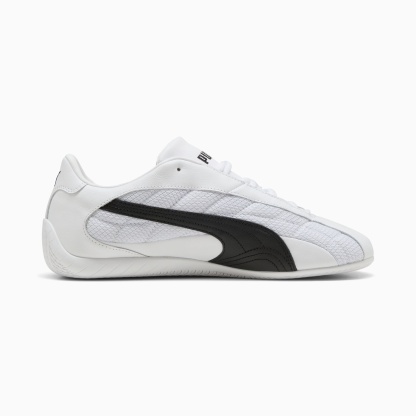 ユニセックス スピードキャット プラス レザー スニーカー, PUMA White-PUMA Black, extralarge-JPN