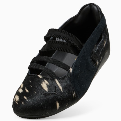 ウィメンズ スピードキャット バレエ ドゥレット スニーカー, PUMA Black-PUMA Gold, extralarge-JPN