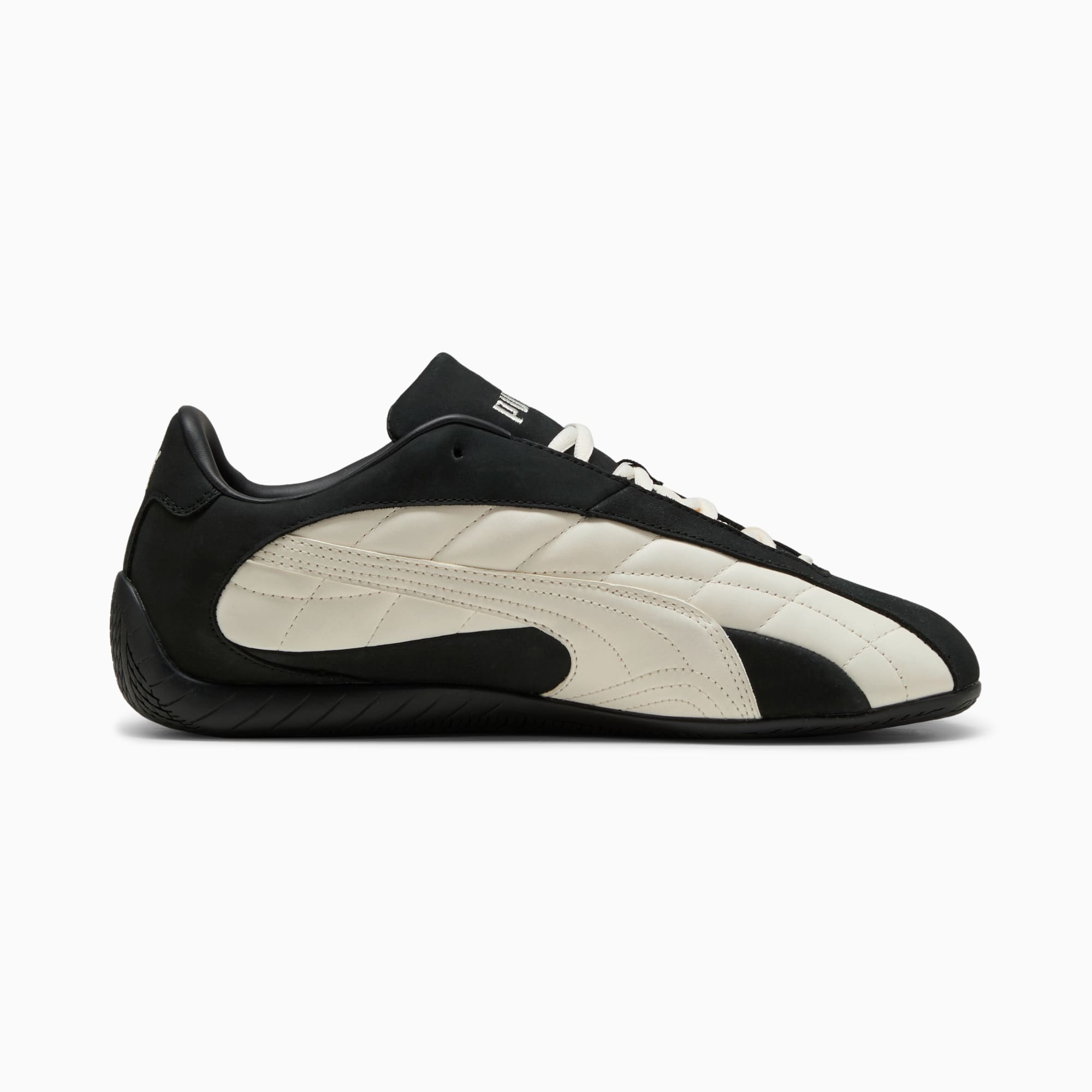 ユニセックス スピードキャット プラス キルテッド スニーカー, PUMA Black-Frosted Ivory, extralarge-JPN