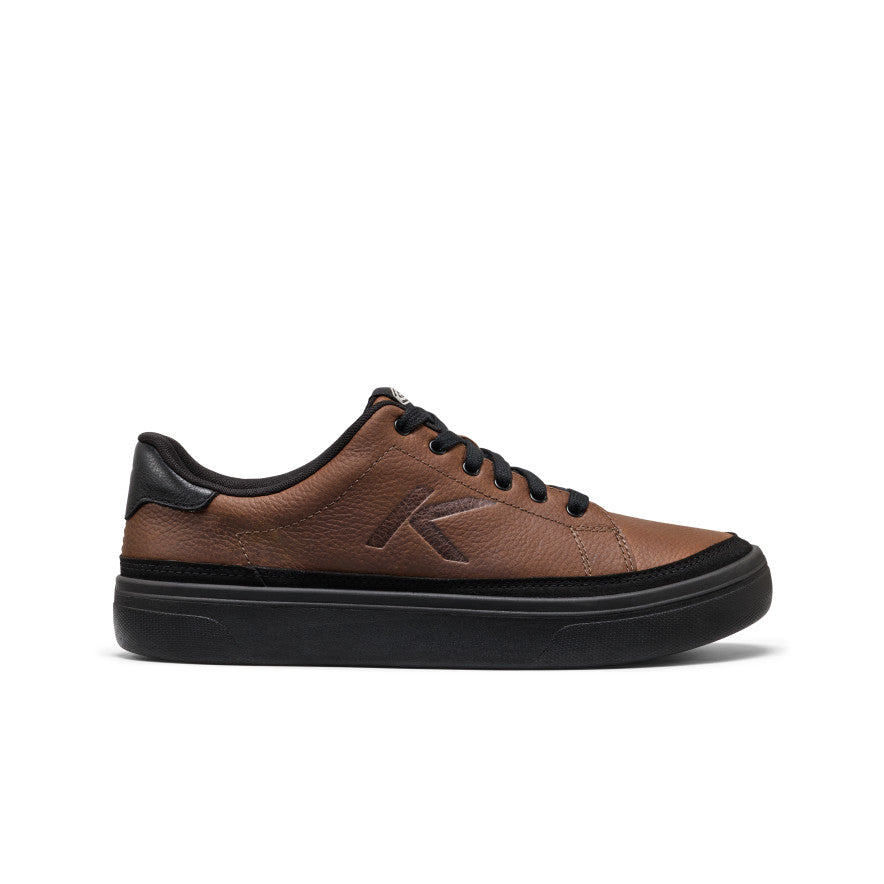 メンズ KM1 レザー コート GL  |  Bison/Black