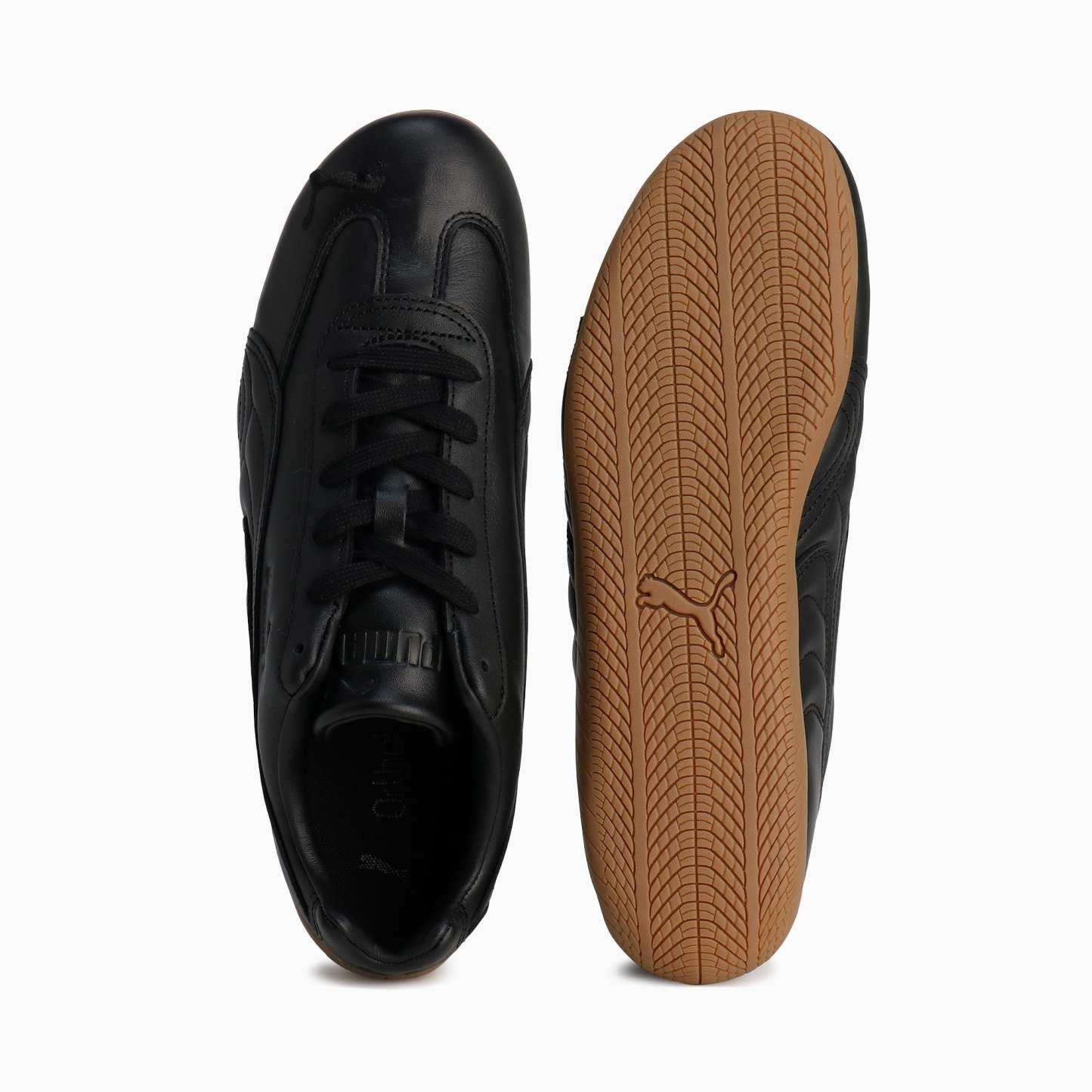 ユニセックス スピードキャット レザー スニーカー, PUMA Black, extralarge-JPN