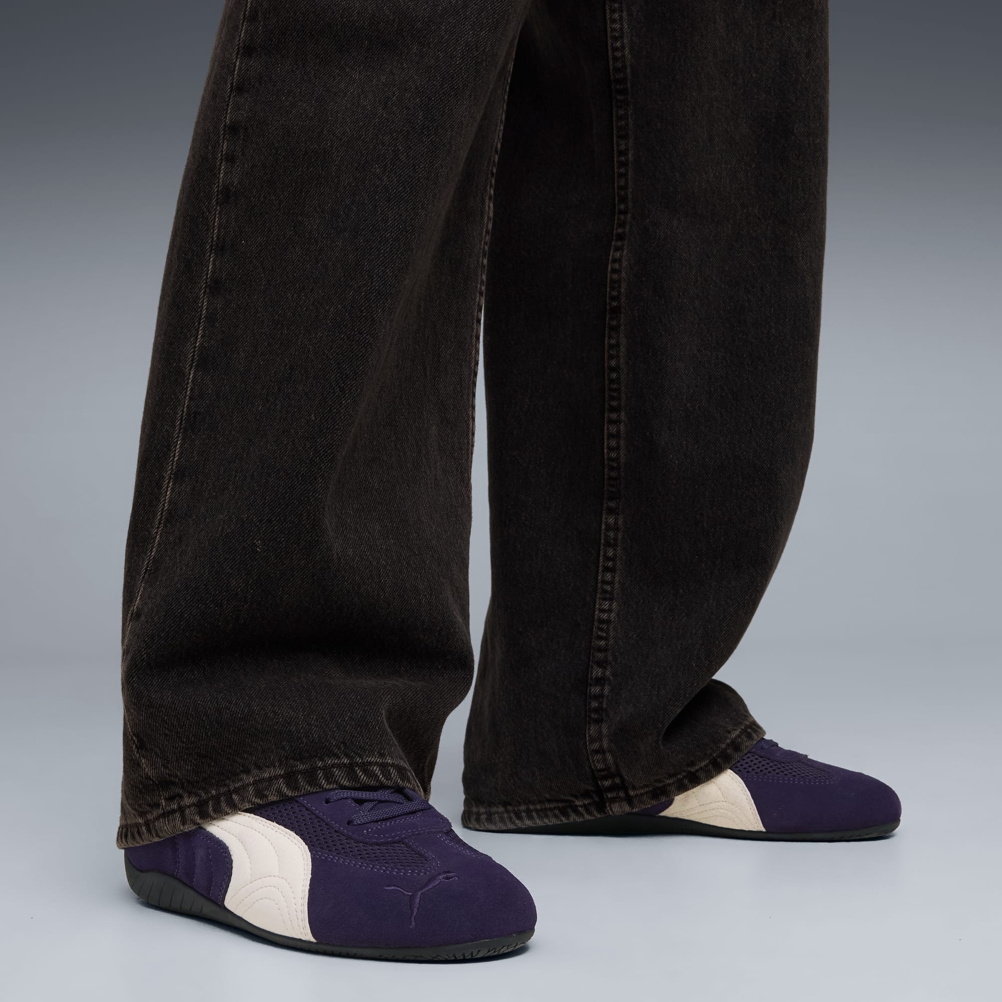 ユニセックス スピードキャット メッシュ スニーカー, Deep Plum-PUMA Black, extralarge-JPN