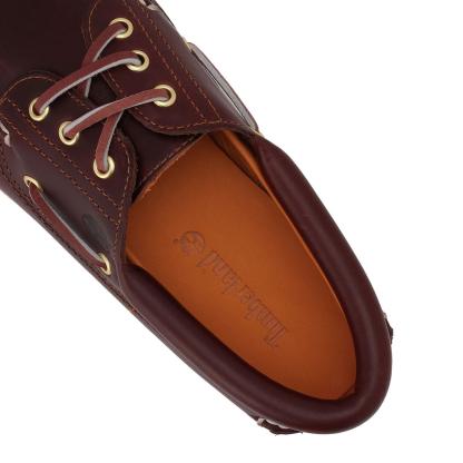 3-EYE BOAT SHOE - BURGUNDY