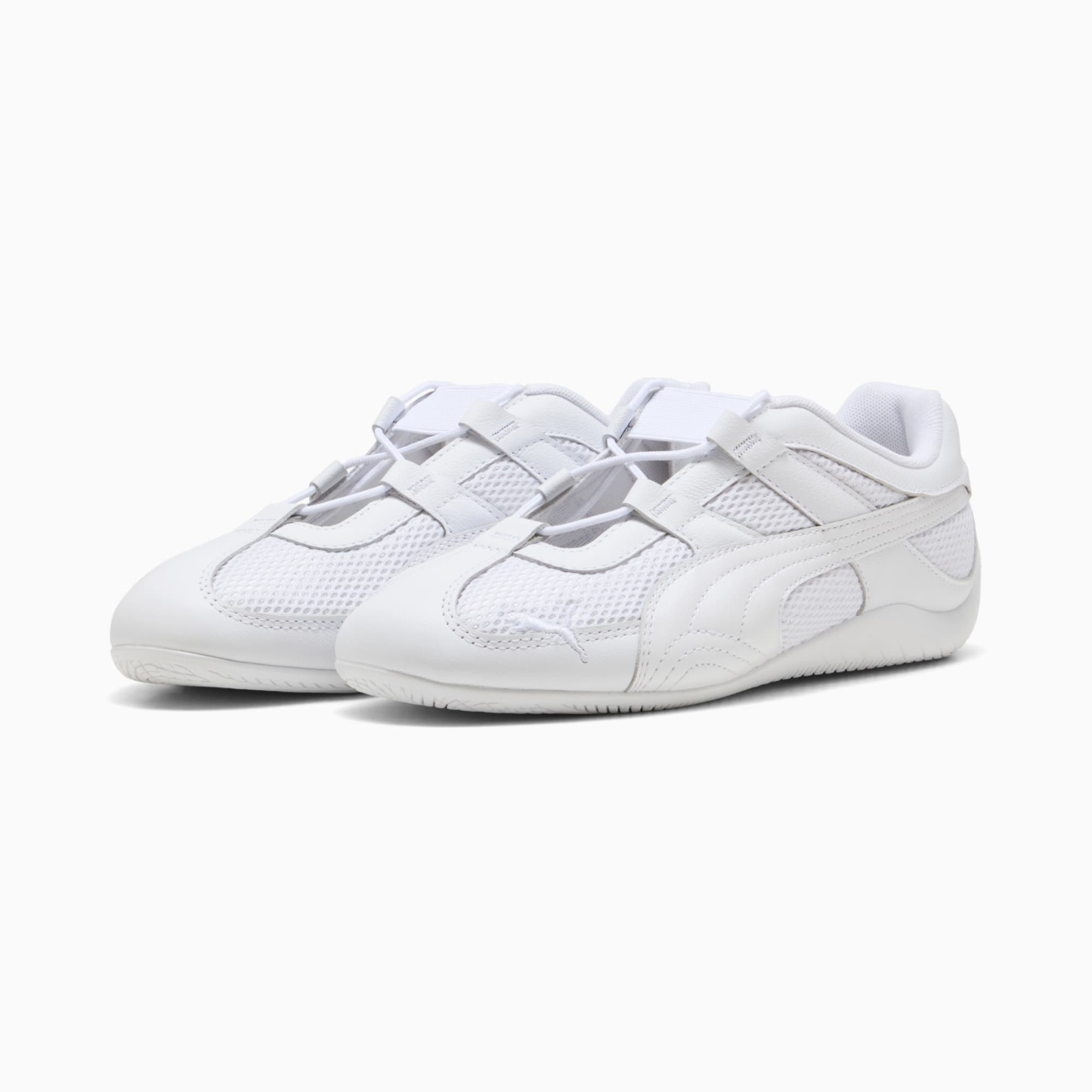 ウィメンズ スピードキャット GO メッシュ スニーカー, PUMA White, extralarge-JPN