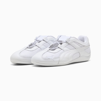 ウィメンズ スピードキャット GO メッシュ スニーカー, PUMA White, extralarge-JPN