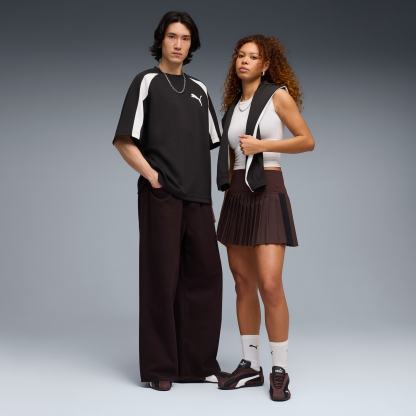 ユニセックス スピードキャット プラス スニーカー, Chocolate Brown-PUMA Black, extralarge-JPN