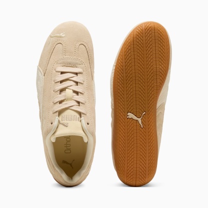 ウィメンズ スピードキャット エレベーテッド スニーカー, Cashew Brown-Gum, extralarge-JPN
