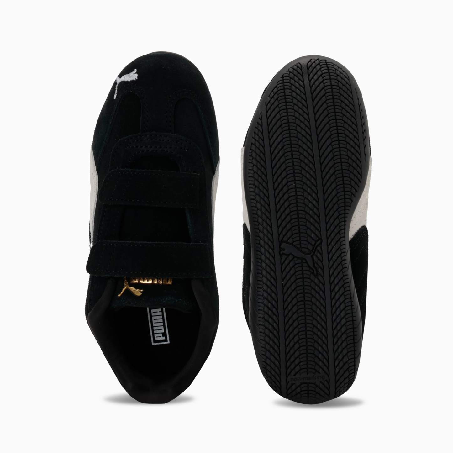 キッズ スピードキャット OG V スニーカー 17-21cm, PUMA Black-PUMA White, extralarge-JPN