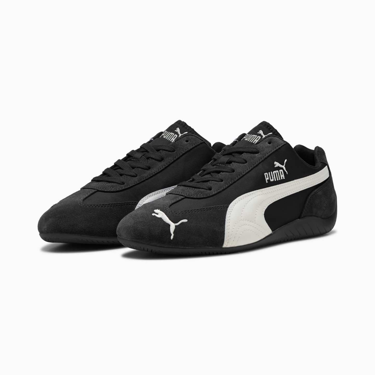 ユニセックス スピードキャット ナイロン スニーカー, PUMA Black-PUMA White, extralarge-JPN