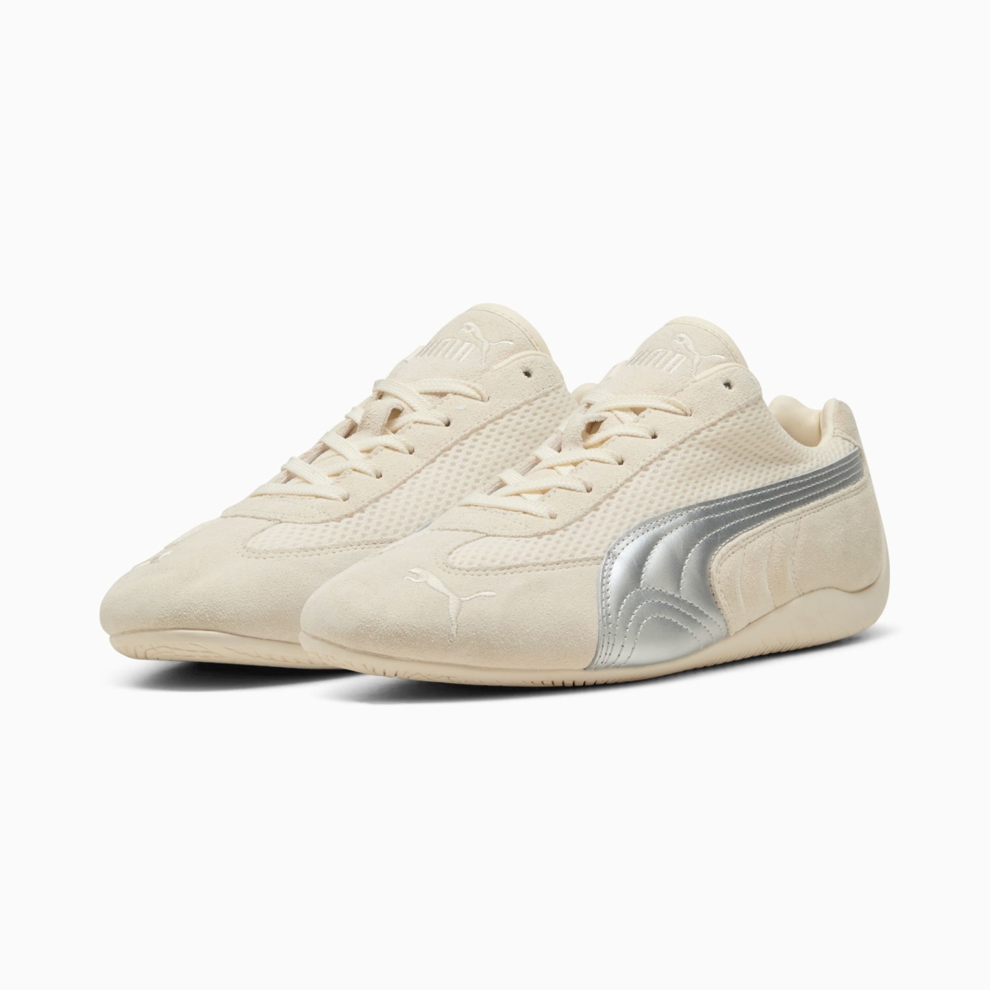 ユニセックス スピードキャット プレミアム スニーカー, Frosted Ivory-Matte Silver, extralarge-JPN