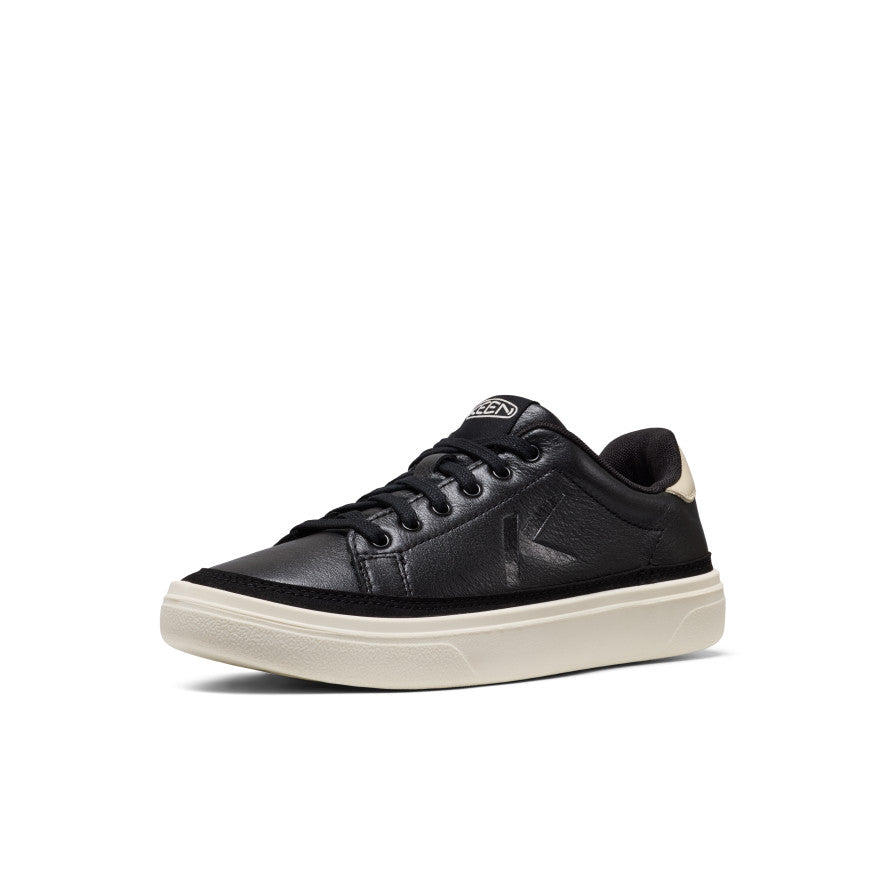 ウィメンズ KM1 レザー コート GL  |  Black/Birch