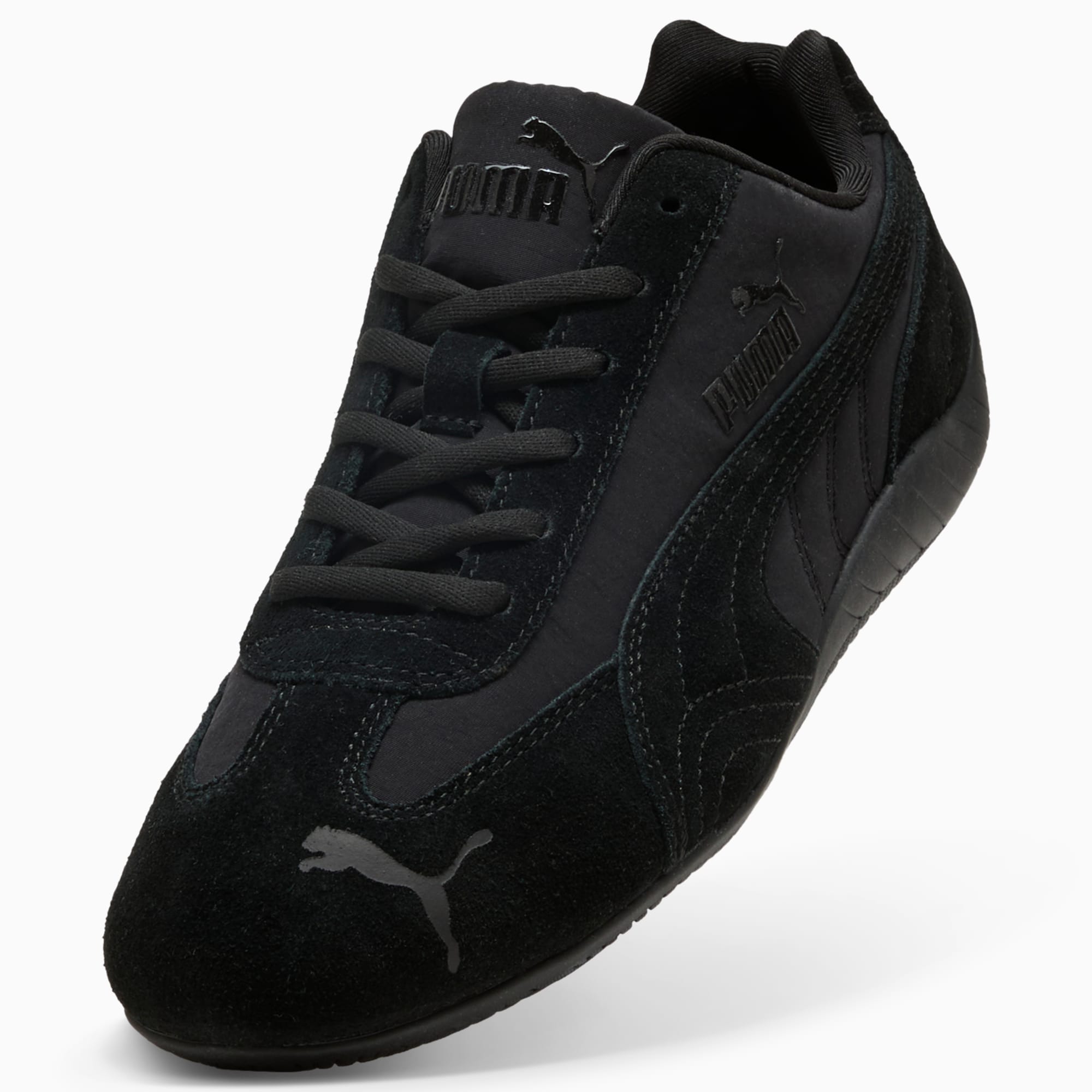 ウィメンズ スピードキャット プリマロフト ナイロン スニーカー, PUMA Black, extralarge-JPN