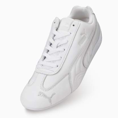 ユニセックス スピードキャット フルレザー スニーカー, PUMA White-Feather Gray, extralarge-JPN