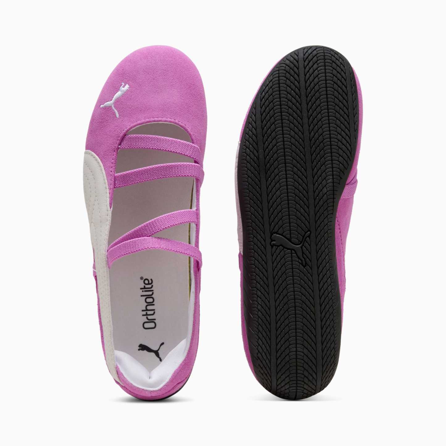ウィメンズ スピードキャット バレエ SD スニーカー, Mauve Pop-PUMA Black, extralarge-JPN