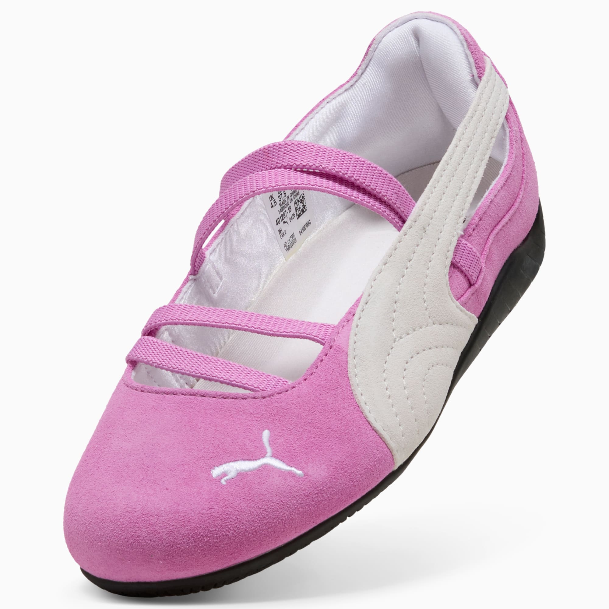 ウィメンズ スピードキャット バレエ SD スニーカー, Mauve Pop-PUMA Black, extralarge-JPN