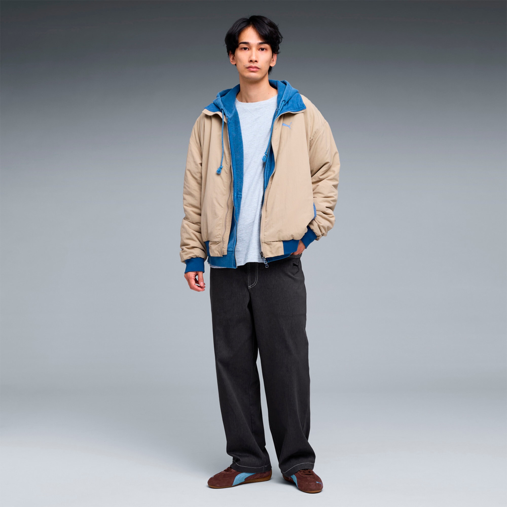 ユニセックス スピードキャット OG II スニーカー, Chocolate Brown-Team Light Blue, extralarge-JPN