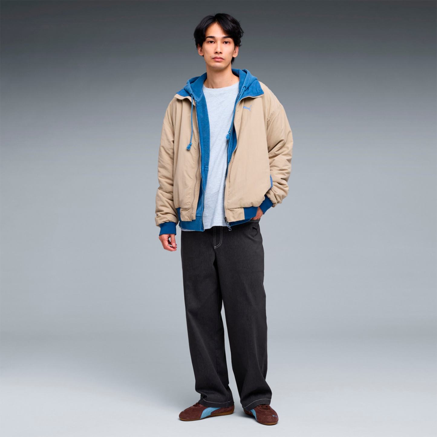 ユニセックス スピードキャット OG II スニーカー, Chocolate Brown-Team Light Blue, extralarge-JPN