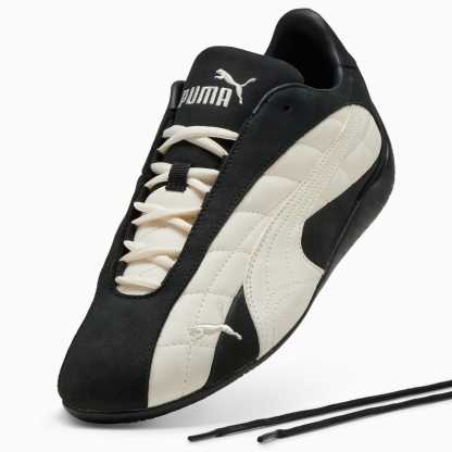 ユニセックス スピードキャット プラス キルテッド スニーカー, PUMA Black-Frosted Ivory, extralarge-JPN