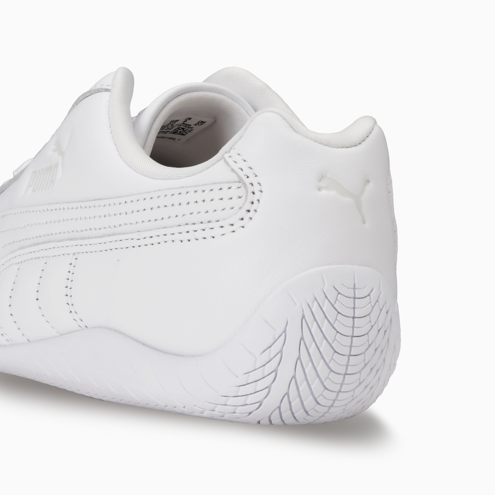 ユニセックス スピードキャット フルレザー スニーカー, PUMA White-Feather Gray, extralarge-JPN