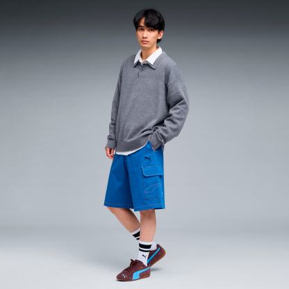 ユニセックス スピードキャット OG II スニーカー, Chocolate Brown-Team Light Blue, extralarge-JPN