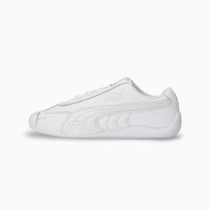 ユニセックス スピードキャット フルレザー スニーカー, PUMA White-Feather Gray, extralarge-JPN