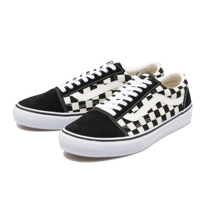 【VANS】 ヴァンズ OLD SKOOL DX オールドスクールDX V36CL+ M.BLACK BLK/WHT CHECK