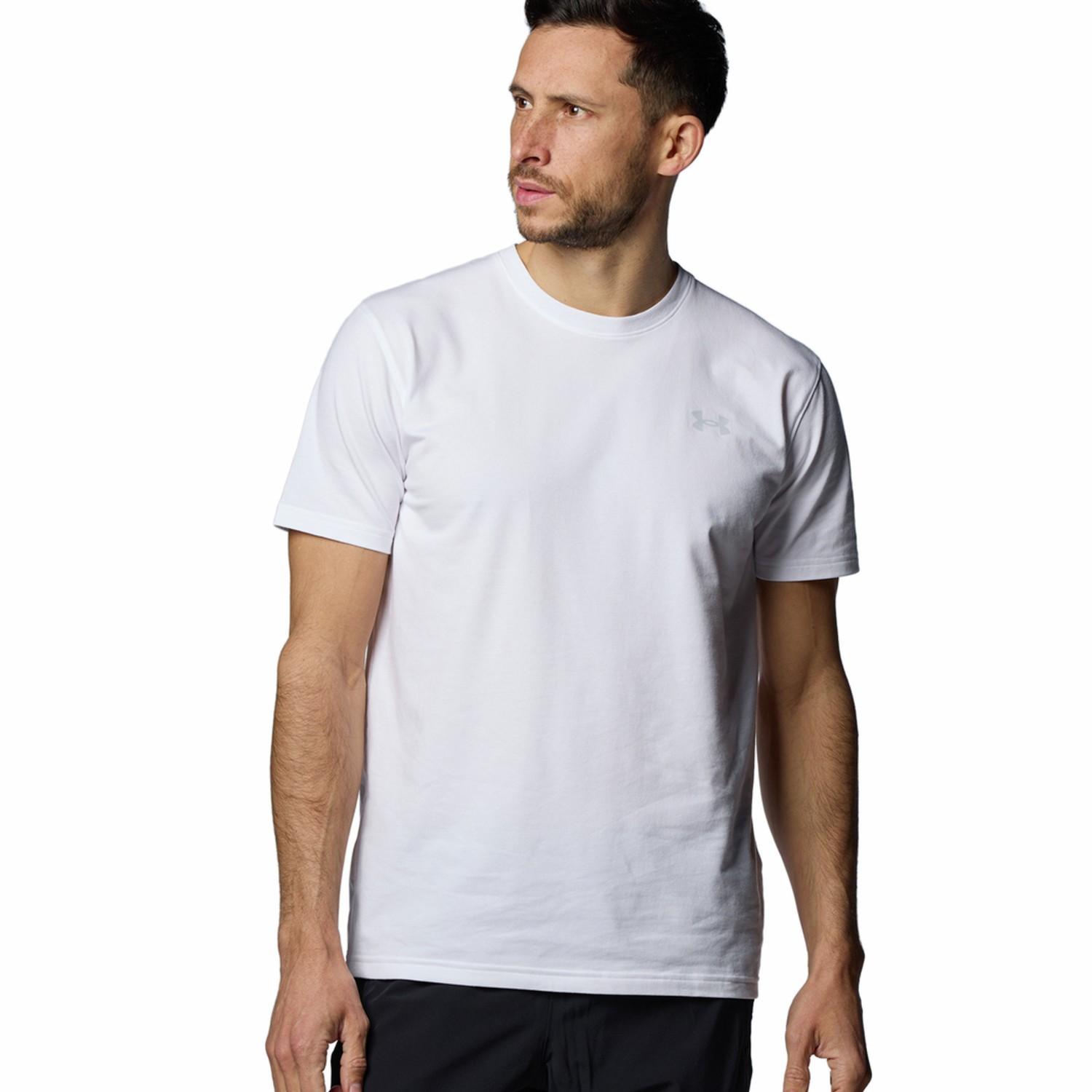 【UNDER ARMOUR】 アンダーアーマー M PERFORMANCE COTTON SS TEE ショートスリーブ 1384805 100WHT 100WHT