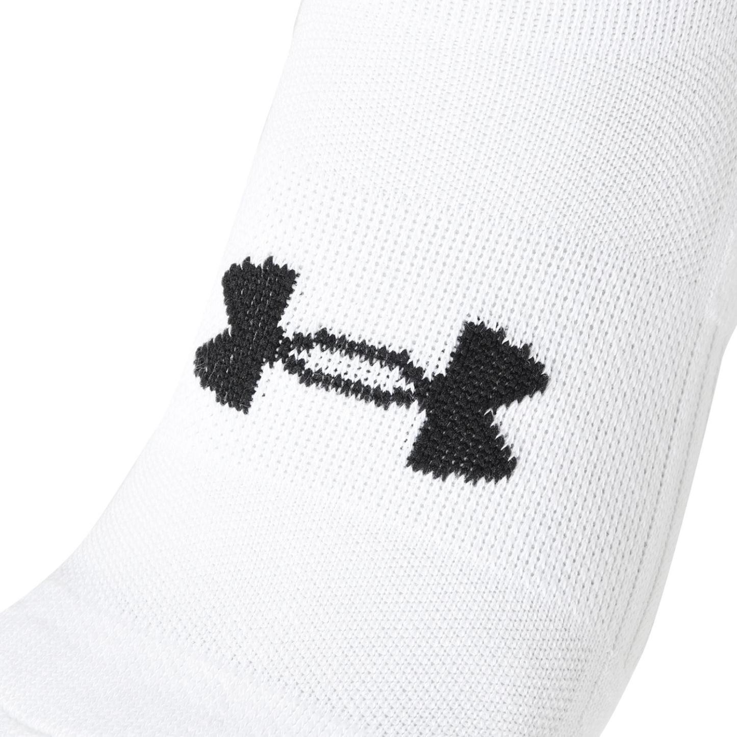 【UNDER ARMOURウェア】 アンダーアーマーウェア U UA TC 3pk No Show ソックス 1386313 001BLK/BLK/WHT 100WHT/WHT/BLK