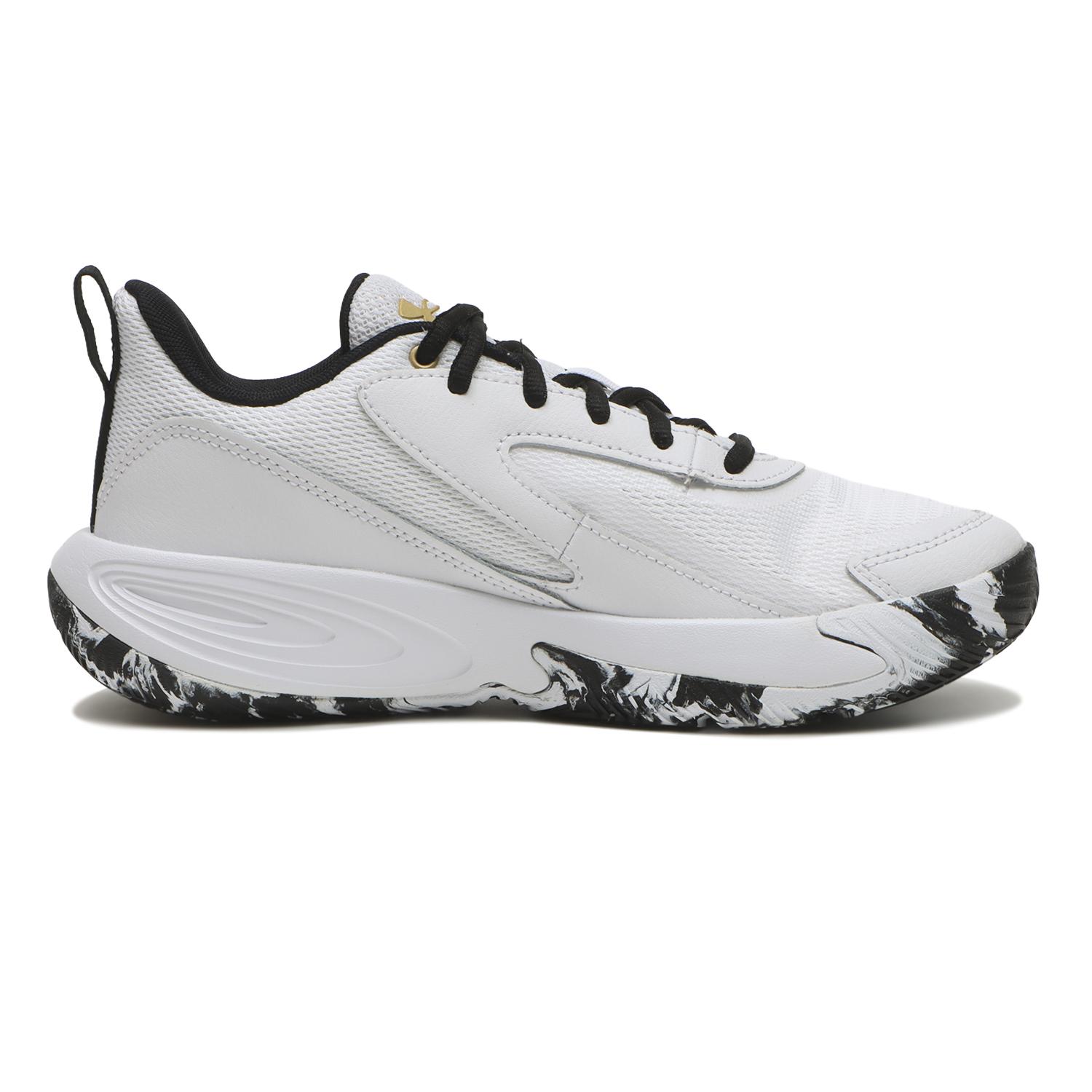 【UNDER ARMOUR】 アンダーアーマー U UA LOCKDOWN 8 ロックダウン8 6009398 001BLK/WHT/WHT 100WHT/WHT/MGD