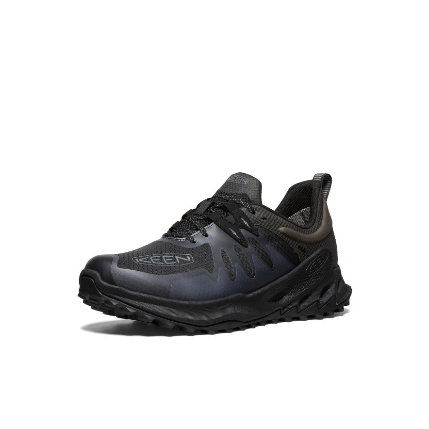 メンズ ザイオニック ウォータープルーフ 防水ハイキングシューズ  |  Black/Steel Grey