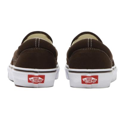 【VANS】 ヴァンズ SLIP ON スリッポン V98CLA M.BLACK(RB) P.BROWN