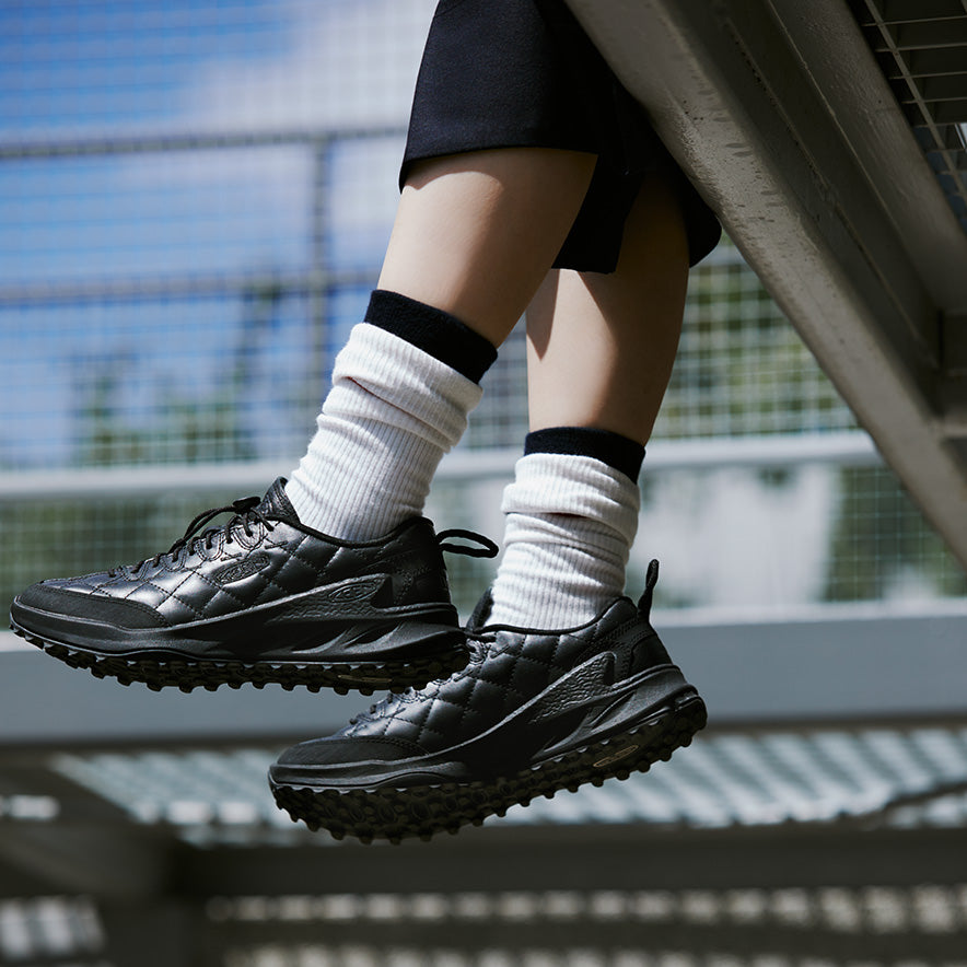 メンズ ジャスパー ザイオニック KEEN x DOE  |  Doe Black/Star White