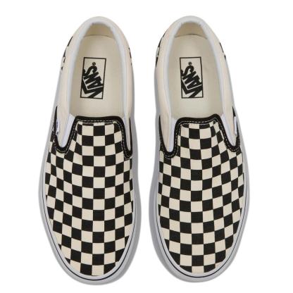 【VANS】 ヴァンズ SLIP ON* スリッポン VN000EYEBKA BLACK/BLACK BLK/WHT CHK/WHT