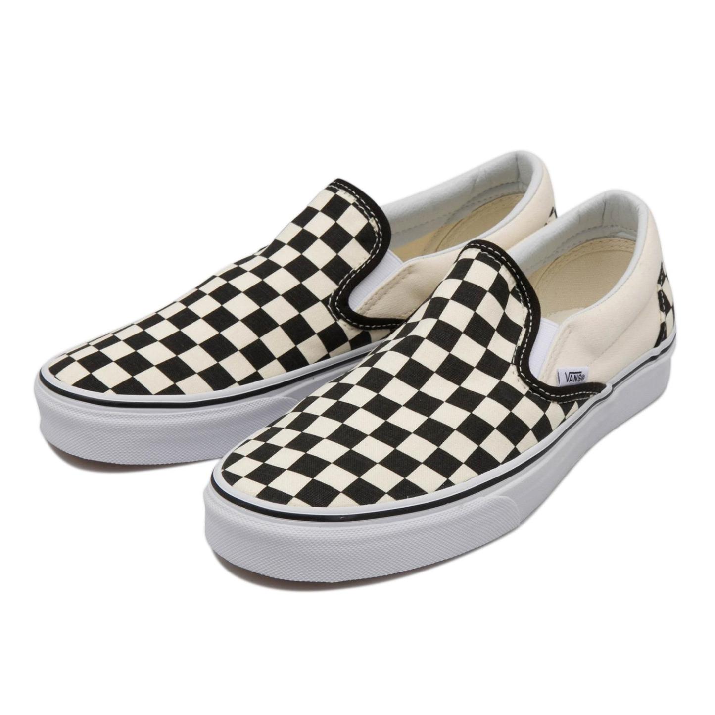 【VANS】 ヴァンズ SLIP ON* スリッポン VN000EYEBKA BLACK/BLACK BLK/WHT CHK/WHT