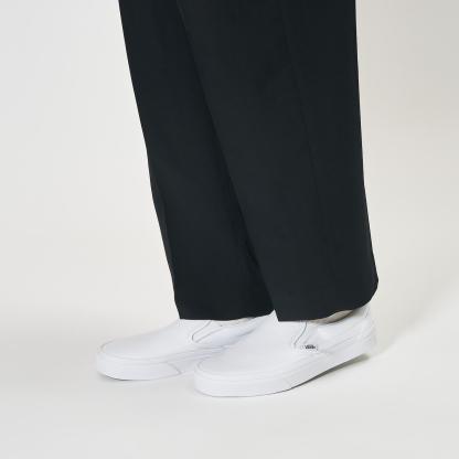 【VANS】 ヴァンズ SLIP ON* スリッポン VN000EYEBKA BLACK/BLACK TRUE WHITE