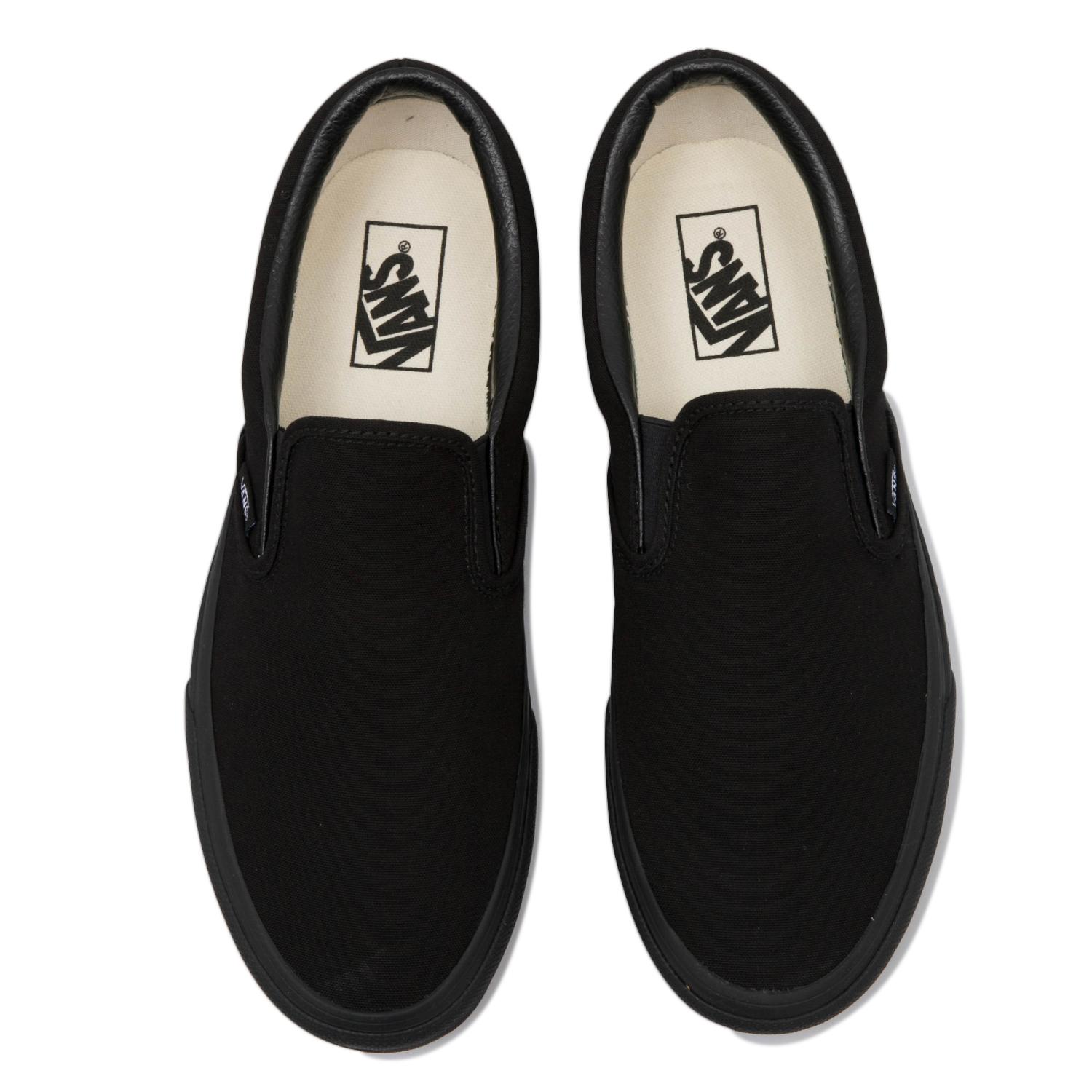 【VANS】 ヴァンズ SLIP ON* スリッポン VN000EYEBKA BLACK/BLACK BLACK/BLACK