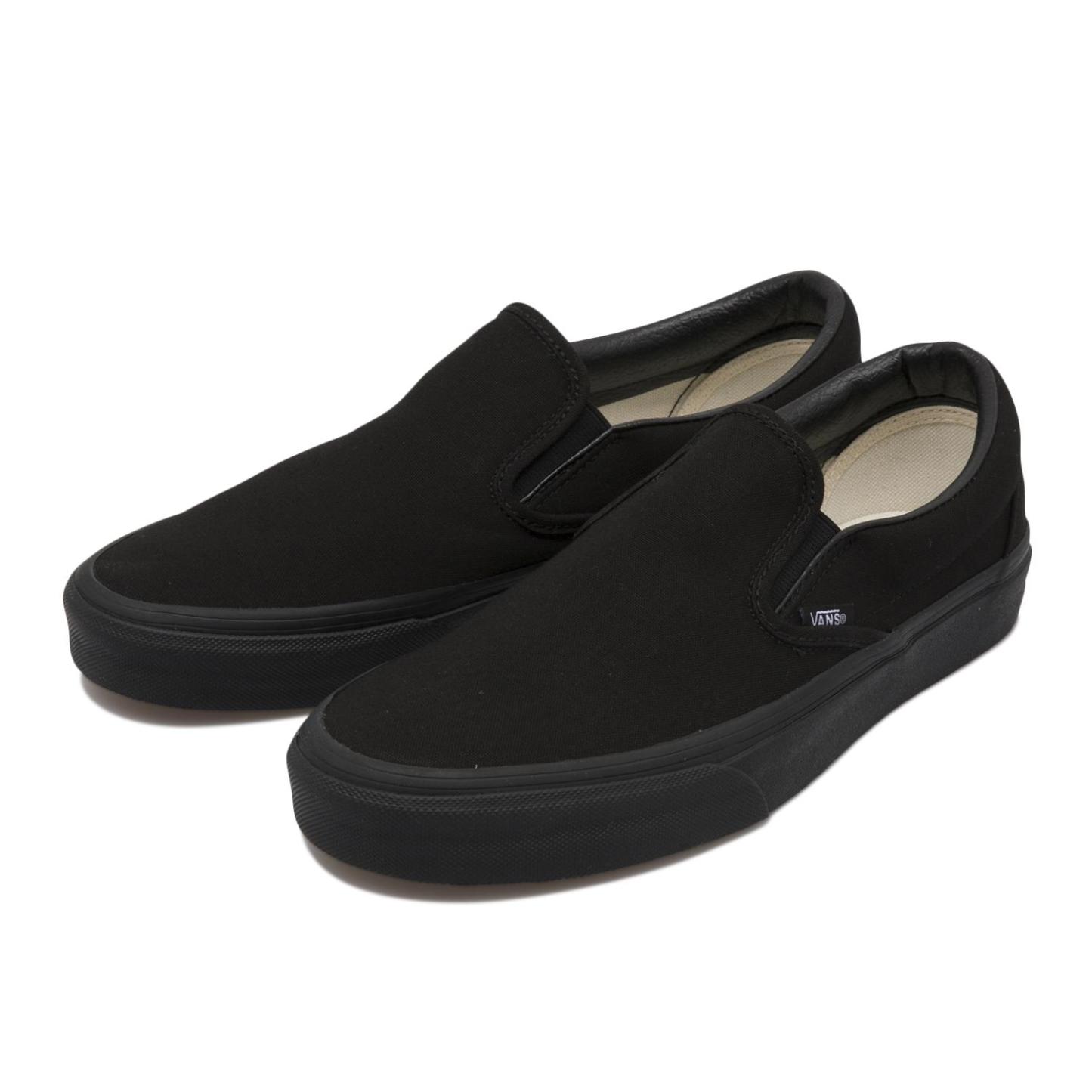 【VANS】 ヴァンズ SLIP ON* スリッポン VN000EYEBKA BLACK/BLACK BLACK/BLACK