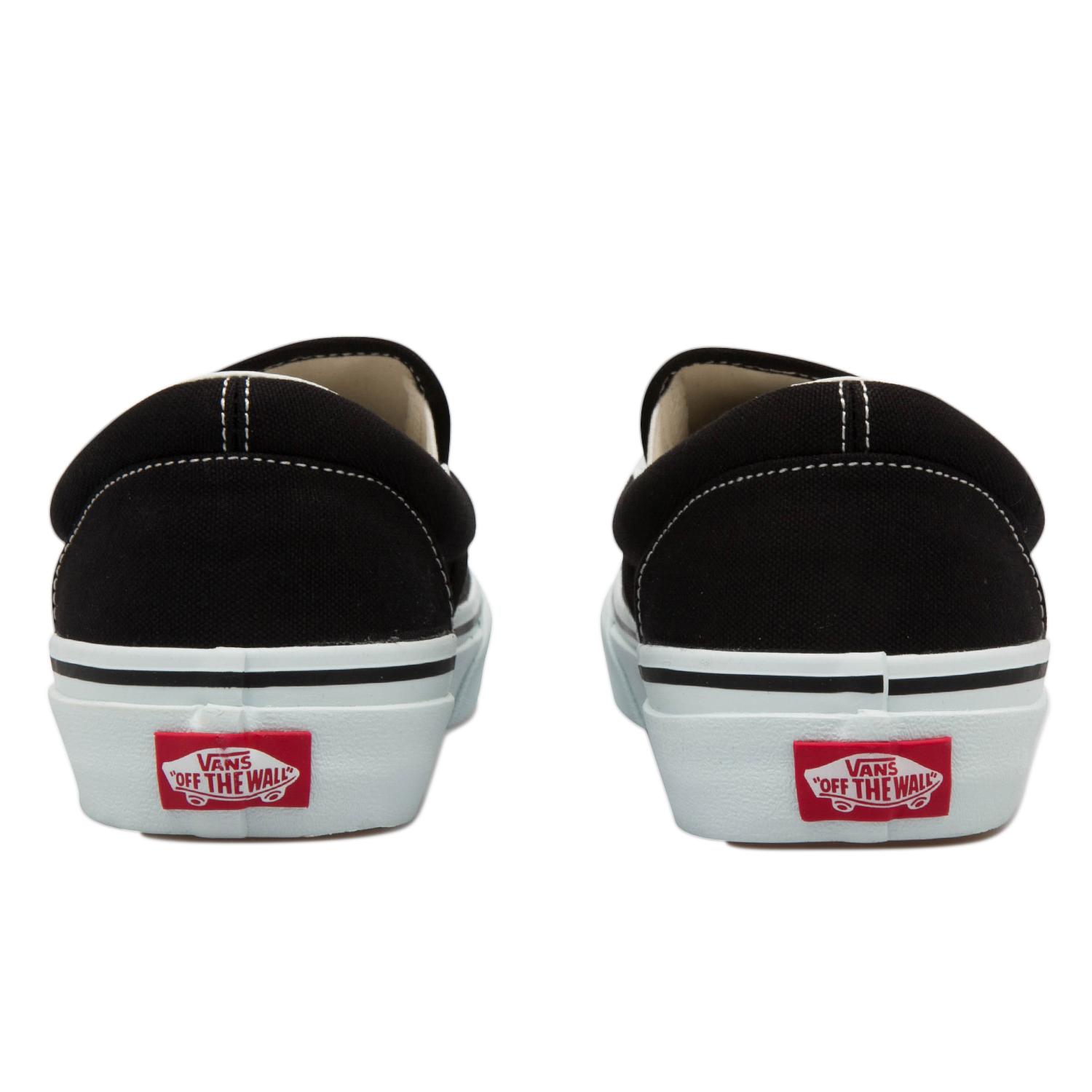 【VANS】 ヴァンズ SLIP ON スリッポン V98CLA M.BLACK(RB) BLACK